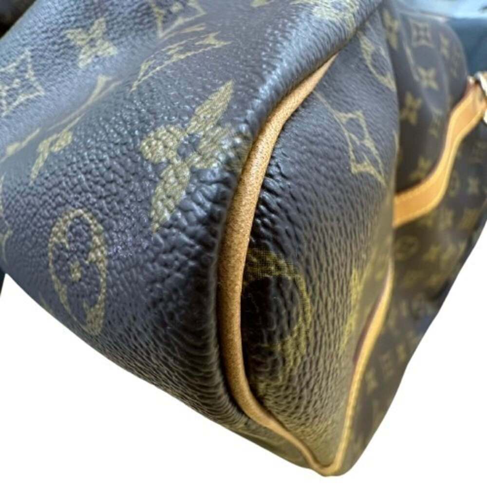 LOUIS VUITTON Authentic Brown Boston Bag - Picture 5 of 10